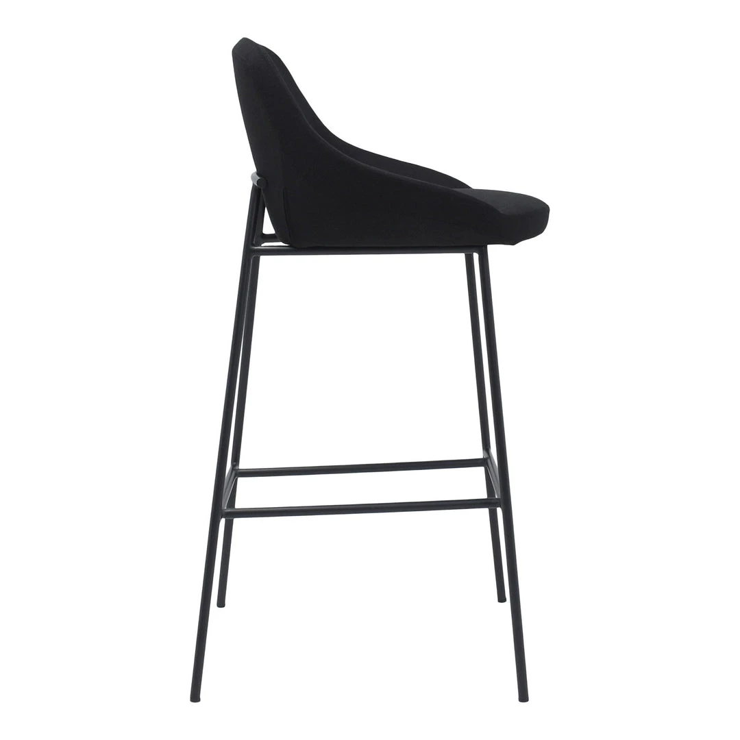Moe's Home Collection Stools Shelby Barstool Black 9 Moe's Home Collection Stools Shelby Barstool Black