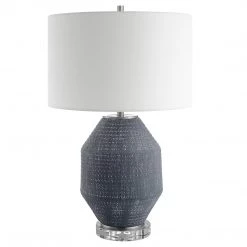 Accessories Uttermost Blackjack Charcoal Table Lamp