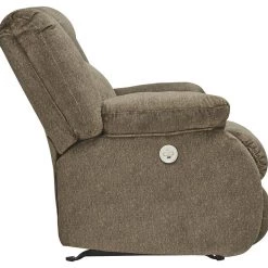 Ashley Furniture Burkner - Mocha - Power Rocker Recliner Reclining Furniture