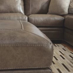 Signature Design By Ashley® Sectionals Roleson - Quarry - Left Arm Facing Sofa 3 Pc Sectional