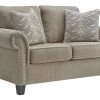 Ashley Furniture Shewsbury - Pewter - Loveseat