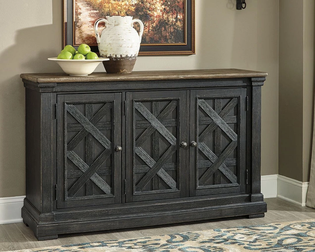 Ashley Furniture Tyler - Black/gray - Dining Room Server 4 Ashley Furniture Tyler - Black/gray - Dining Room Server