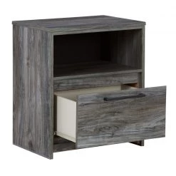 Ashley Furniture Nightstands Baystorm - Gray - One Drawer Night Stand
