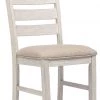 Ashley Furniture Chairs Skempton - White - Dining Uph Side Chair (2/cn) 2 Ashley Furniture Chairs Skempton - White - Dining Uph Side Chair (2/cn)