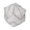 Uttermost Olfen Gray Pouf Accessories 2 Uttermost Olfen Gray Pouf Accessories