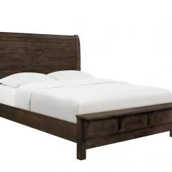 Emerald Home Beds Ashton Hills King Bed, Ash Brown