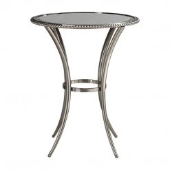 Tables Uttermost Sherise Beaded Metal Accent Table