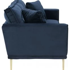 Ashley Furniture Sofas Macleary - Navy - Sofa