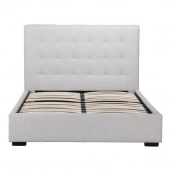 Moe's Home Collection Belle Storage Bed Queen Sand Beds 13 Moe's Home Collection Belle Storage Bed Queen Sand Beds