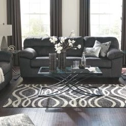 Ashley Furniture Accrington - Tufted Box - Stationary Loveseats