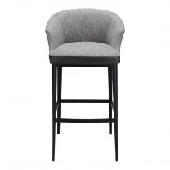 Moe's Home Collection Beckett Barstool Grey Stools