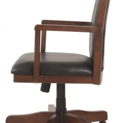 Ashley Furniture Hamlyn - Medium Brown - Home Office Swivel Desk Chair
