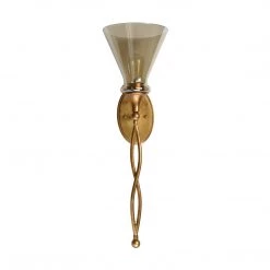 Uttermost Glam 1 Light Gold Sconce