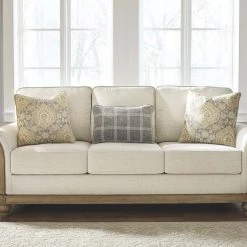 Signature Design By Ashley® Living Room Sets Stoneleigh - Alabaster - 4 Pc. - Sofa, Loveseat, Chair, Ottoman
