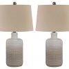 Ashley Furniture Marnina - Ceramic Table Lamp (2/CN)