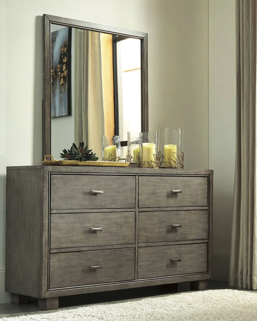 Ashley Furniture Arnett - Gray - Dresser, Mirror Dressers 4 Ashley Furniture Arnett - Gray - Dresser, Mirror Dressers