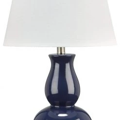Ashley Furniture Zellrock - Navy - Ceramic Table Lamp (1/cn) Accessories
