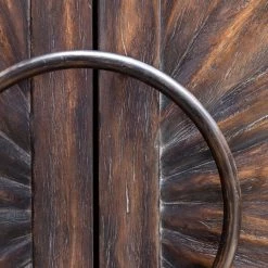 Cabinets Uttermost Kohana Black Console Cabinet