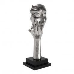 Moe's Home Collection Ponder Sculpture Nickel