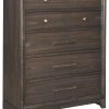 Ashley Furniture Brueban - Brown - Five Drawer Chest