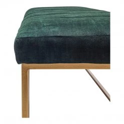 Moe's Home Collection Katie Bench Dark Green Benches
