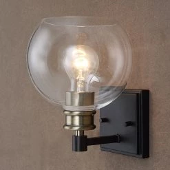 Accessories Uttermost Kent Edison 1 Light Sconce
