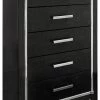 Ashley Furniture Kaydell - Black - Five Drawer Chest