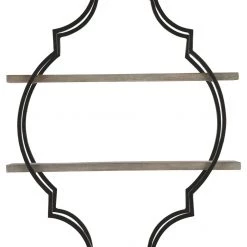 Ashley Furniture Accessories Candon - Antique Gray/black - Wall Shelf