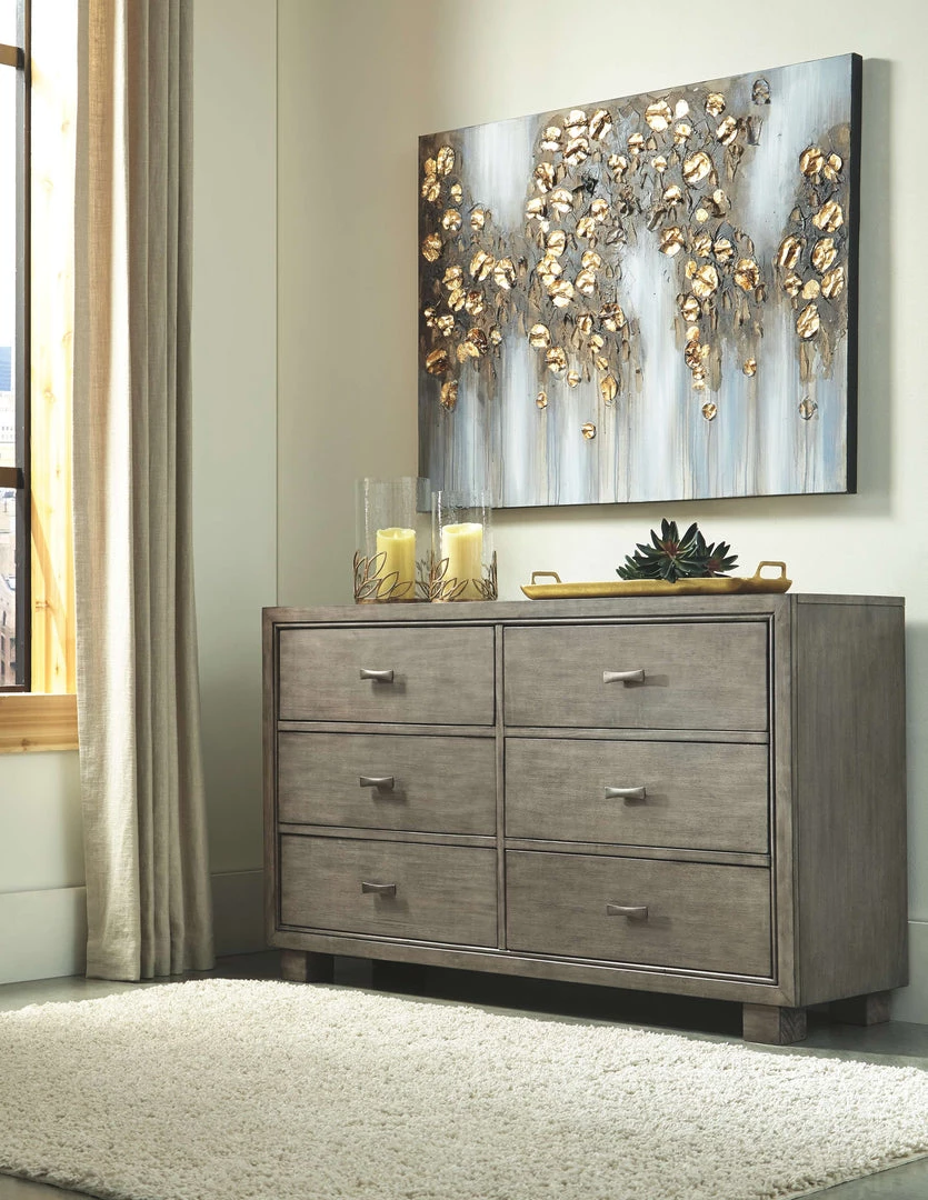 Ashley Furniture Arnett - Gray - Dresser, Mirror Dressers 5 Ashley Furniture Arnett - Gray - Dresser, Mirror Dressers