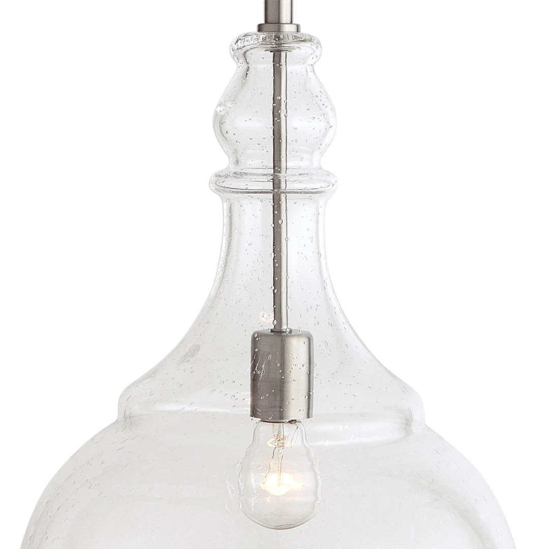 Accessories Uttermost Ilona 1 Light Seeded Glass Teardrop Pendant 4 Accessories Uttermost Ilona 1 Light Seeded Glass Teardrop Pendant
