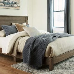 Ashley Furniture Beds Shamryn - Grayish Brown - King Panel Bed 11 Ashley Furniture Beds Shamryn - Grayish Brown - King Panel Bed
