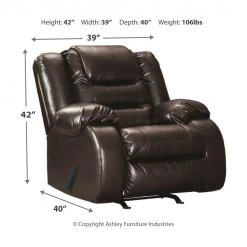 Signature Design By Ashley® Vacherie - Reclining Sofa & Loveseat Set