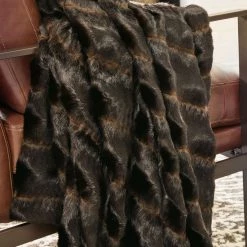 Ashley Furniture Jessen - Brown/black - Throw (3/cs) Accessories 9 Ashley Furniture Jessen - Brown/black - Throw (3/cs) Accessories