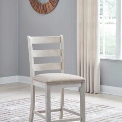 Ashley Furniture Stools Skempton - White - Upholstered Barstool (2/cn) 13 Ashley Furniture Stools Skempton - White - Upholstered Barstool (2/cn)