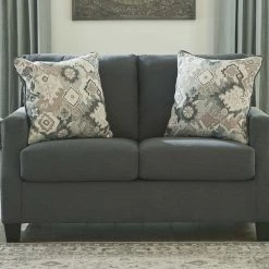 Ashley Furniture Bayonne - Gray Dark - Loveseat