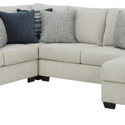 Benchcraft® Living Room Sets Lowder - Stone - 5 Pc. - Left Arm Facing Loveseat 4 Pc Sectional, Ottoman 12 Benchcraft® Living Room Sets Lowder - Stone - 5 Pc. - Left Arm Facing Loveseat 4 Pc Sectional, Ottoman