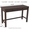 Ashley Furniture Camiburg - Warm Brown - Home Office Desk - Standalone Desks