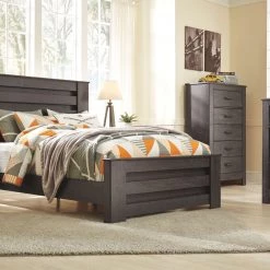 Ashley Furniture Brinxton - Charcoal - Full Panel Headboard Headboards