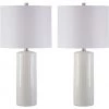 Ashley Furniture Steuben - White - Ceramic Table Lamp (2/cn)