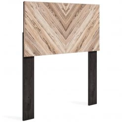 Ashley Furniture Piperton - Brown / Black - Twin Panel Headboard Headboards