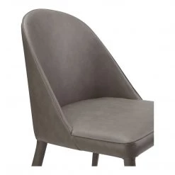 Moe's Home Collection Burton Pu Dining Chair Grey -m2 13 Moe's Home Collection Burton Pu Dining Chair Grey -m2