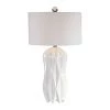 Uttermost Malena Glossy White Table Lamp Accessories