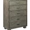 Ashley Furniture Arnett - Gray - Five Drawer Chest