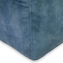 Moe's Home Collection Fireside Ottoman Azure