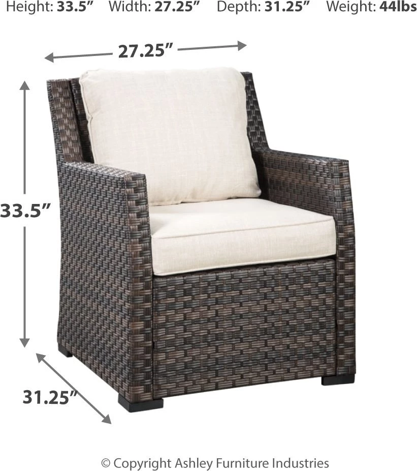 Signature Design By Ashley® Easy Isle - Dark Brown/beige - 3 Pc. - Lounge Set 6 Signature Design By Ashley® Easy Isle - Dark Brown/beige - 3 Pc. - Lounge Set