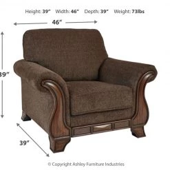 Ashley Furniture Miltonwood - Teak - Chair 12 Ashley Furniture Miltonwood - Teak - Chair