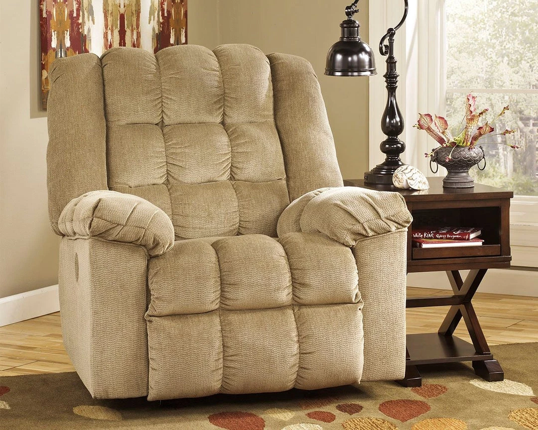 Ashley Furniture Ludden - Contemporary Design - Power Rocker Recliners Reclining Furniture 7 Ashley Furniture Ludden - Contemporary Design - Power Rocker Recliners Reclining Furniture
