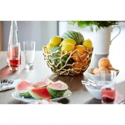 Moe's Home Collection Table Decor Nest Bowls Gold Set Of 2