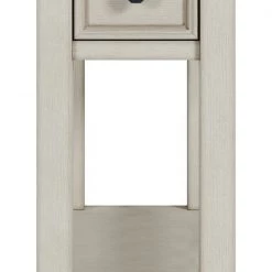 Ashley Furniture Bolanburg - White / Brown / Beige - Chair Side End Table