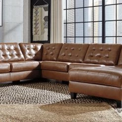 Signature Design By Ashley® Baskove - Corner Chaise, Loveseat Sectional Sectionals